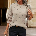 Clara | Maglia in Maglia con Piccoli Pois
