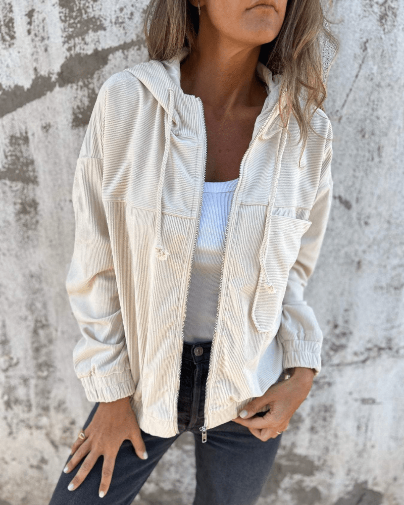 Clémence | Giacca in velluto confortevole