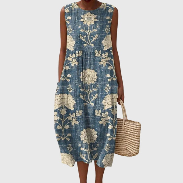 Belle | Abito midi in stile boho