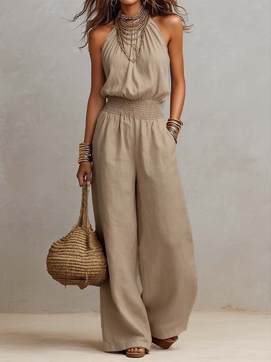 Valeria | Tuta Elegante con Halter