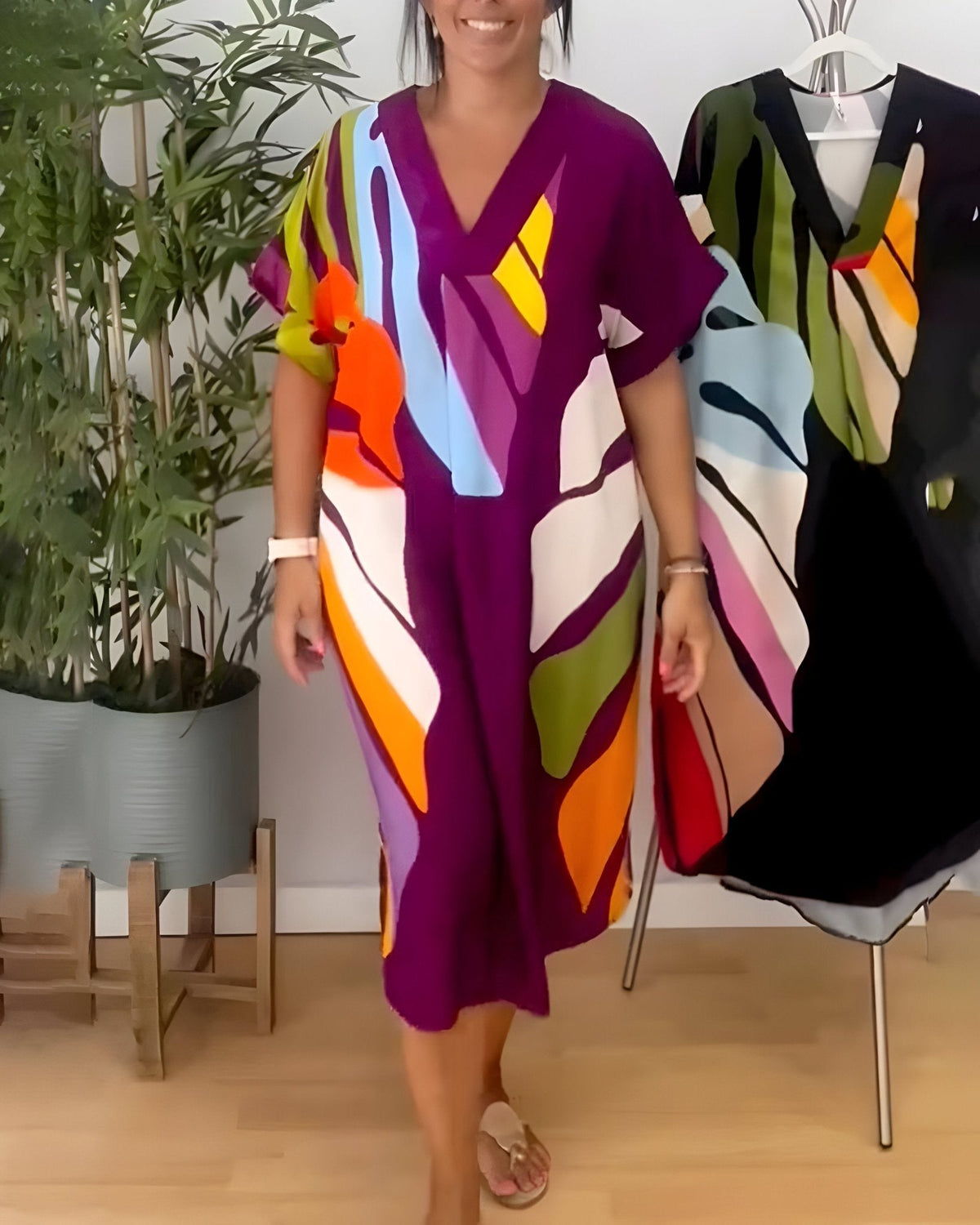 Rosaline | Abito casual colorato