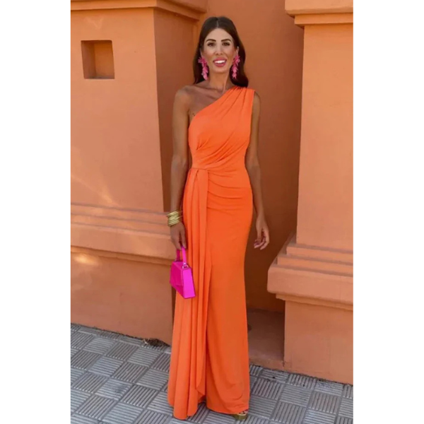 Lia | Abito elegante con bottone