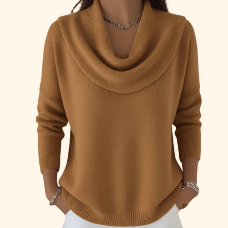 Roslyn | Maglione Elegante con Collo Morbido
