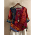 Valarie | top bohemien colorato