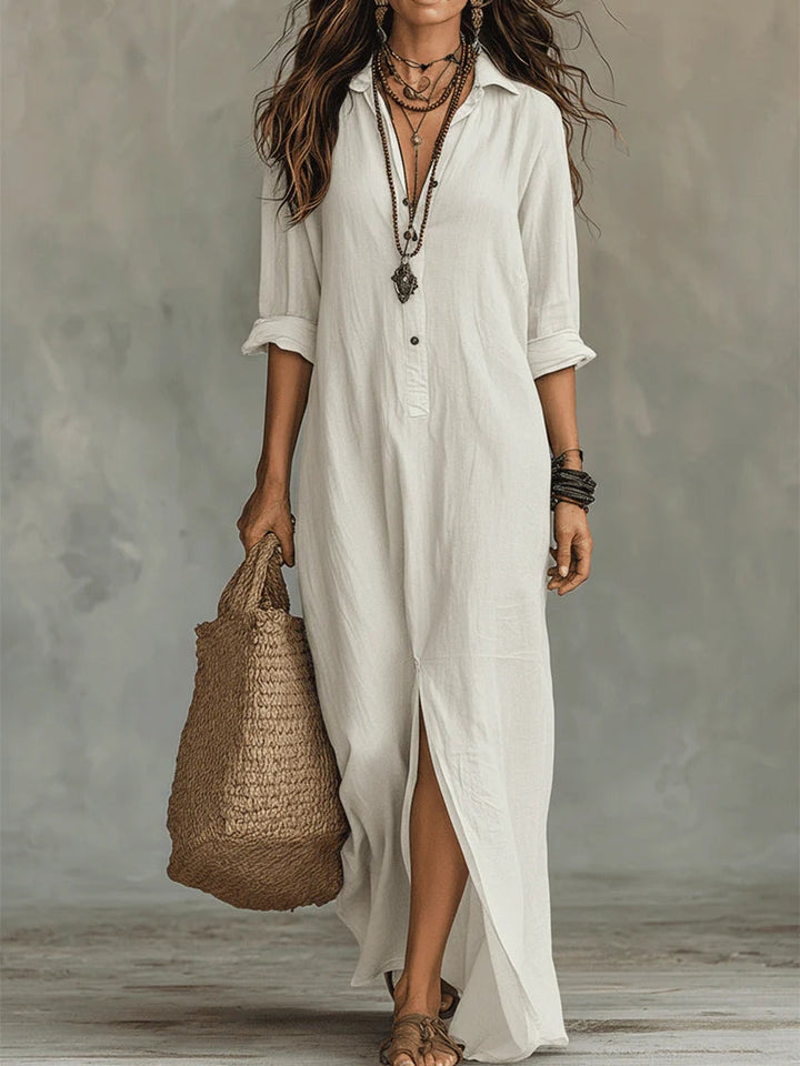 Alessia | Elegante abito a camicia