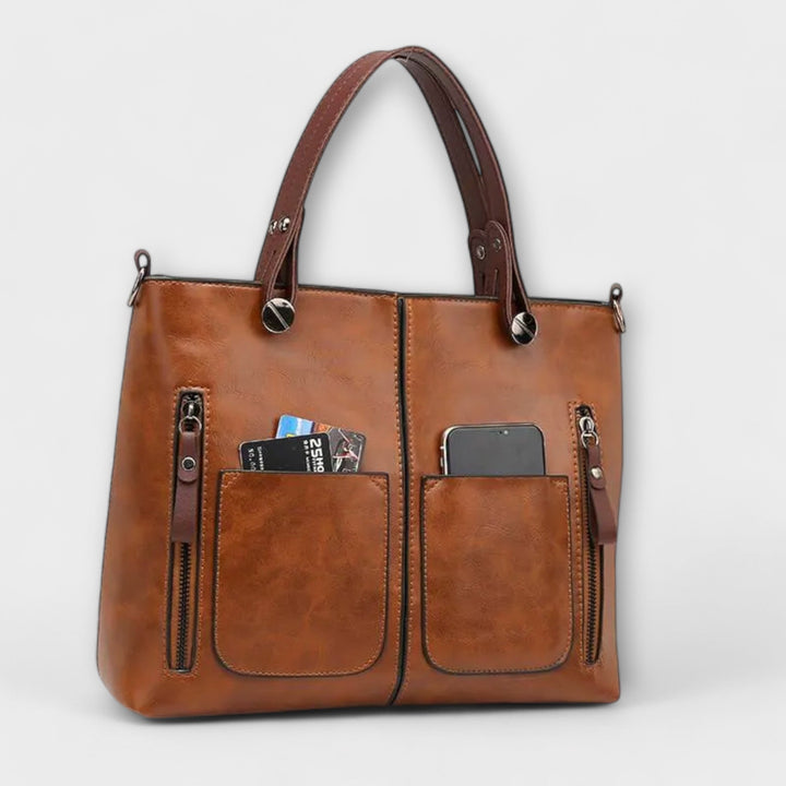 Serenya | borsa in pelle elegante e spaziosa