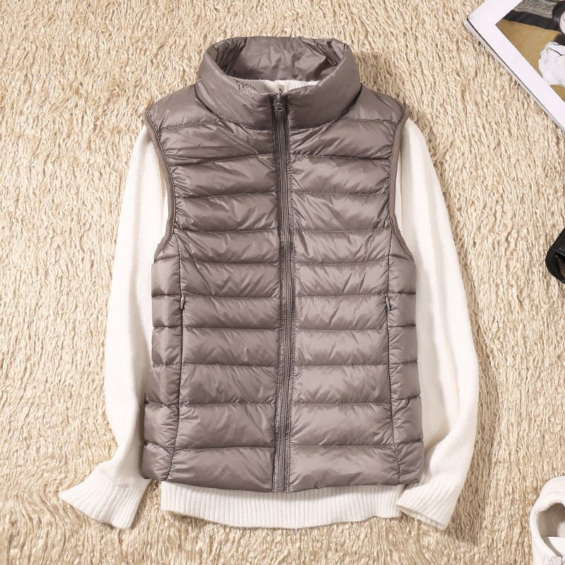 Saphire | Gilet elegante in piuma