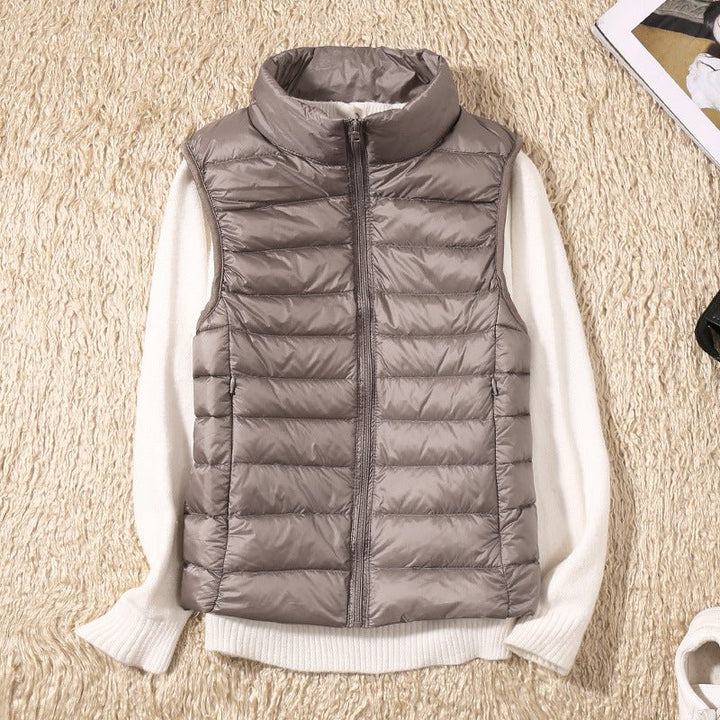 Saphire | Gilet elegante in piuma