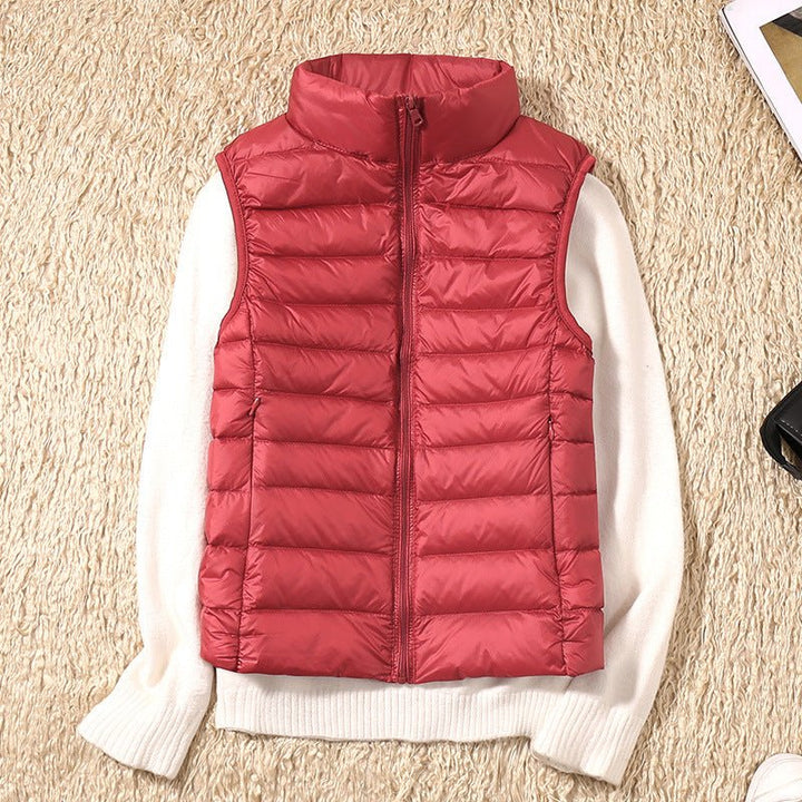 Saphire | Gilet elegante in piuma