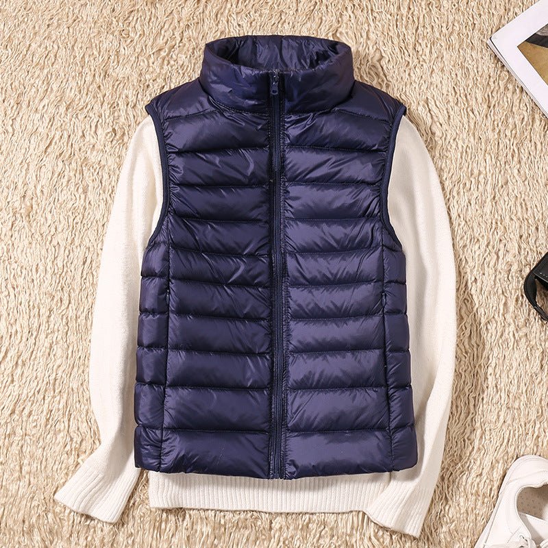 Saphire | Gilet elegante in piuma