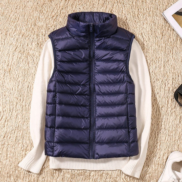 Saphire | Gilet elegante in piuma