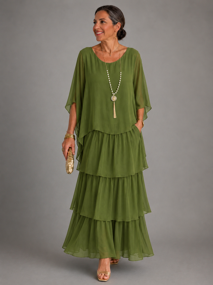 Lara | Elegant Flowing Maxi Dress