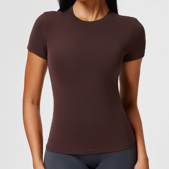 Women's Fitted Crew Neck T-Shirt