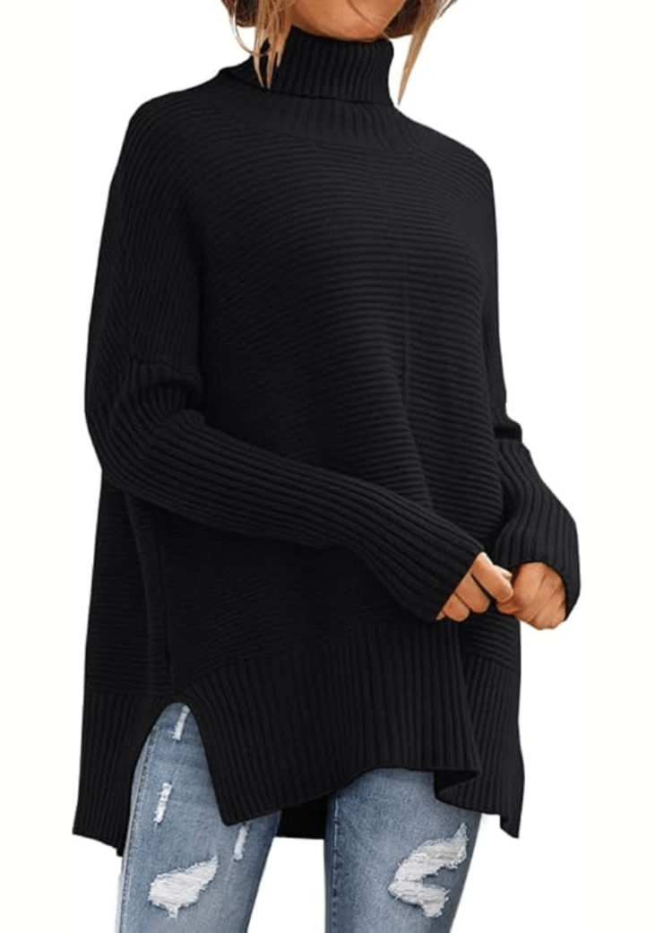 Elisa | Maglia Calda a Collo Alto Avvolgente