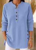 Laura | Maglia Morbida a Maniche Lunghe in Tricot