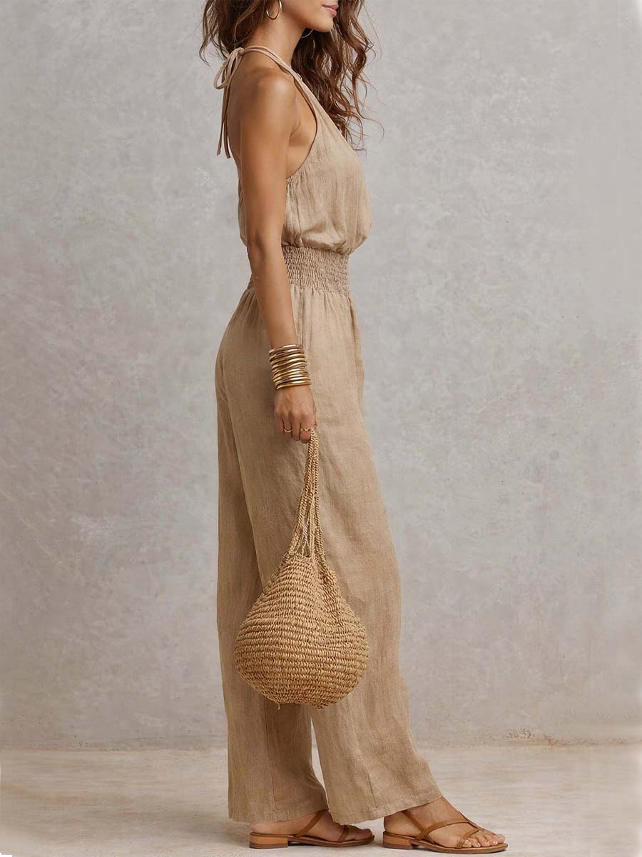 Valeria | Tuta Elegante con Halter