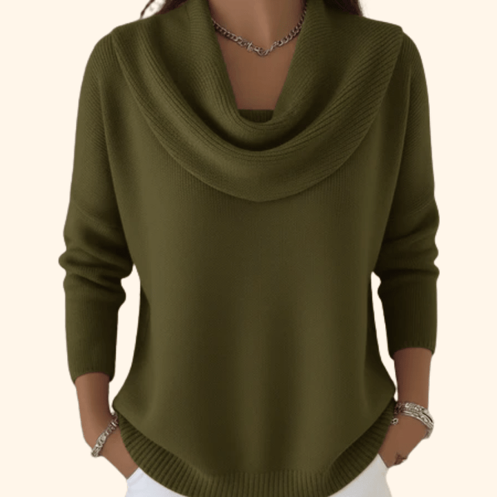Roslyn | Maglione Elegante con Collo Morbido