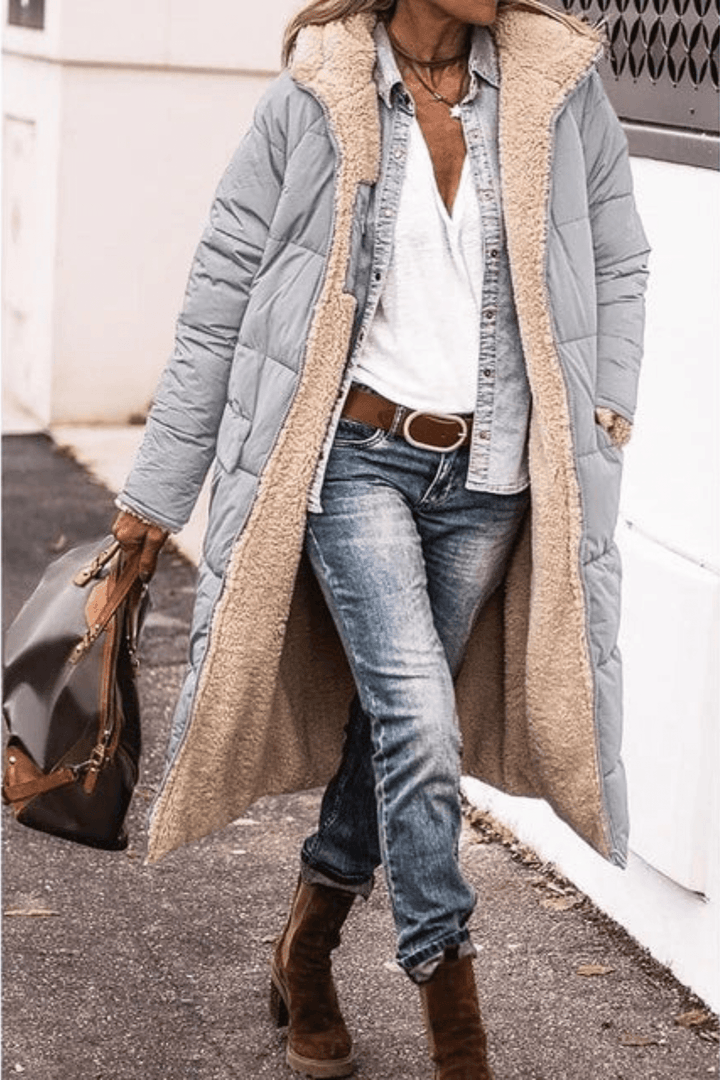 Anny | Mantello reversibile elegante
