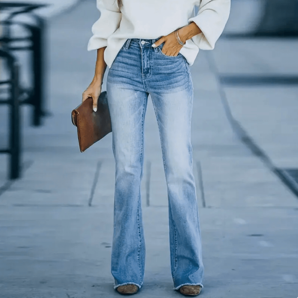 Joanne | Jeans bohemien elasticizzati