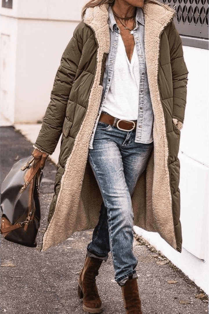 Anny | Mantello reversibile elegante