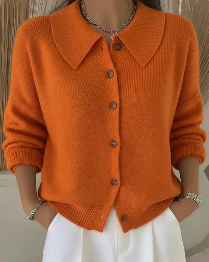 Livia | Cardigan Morbido a Maniche Lunghe