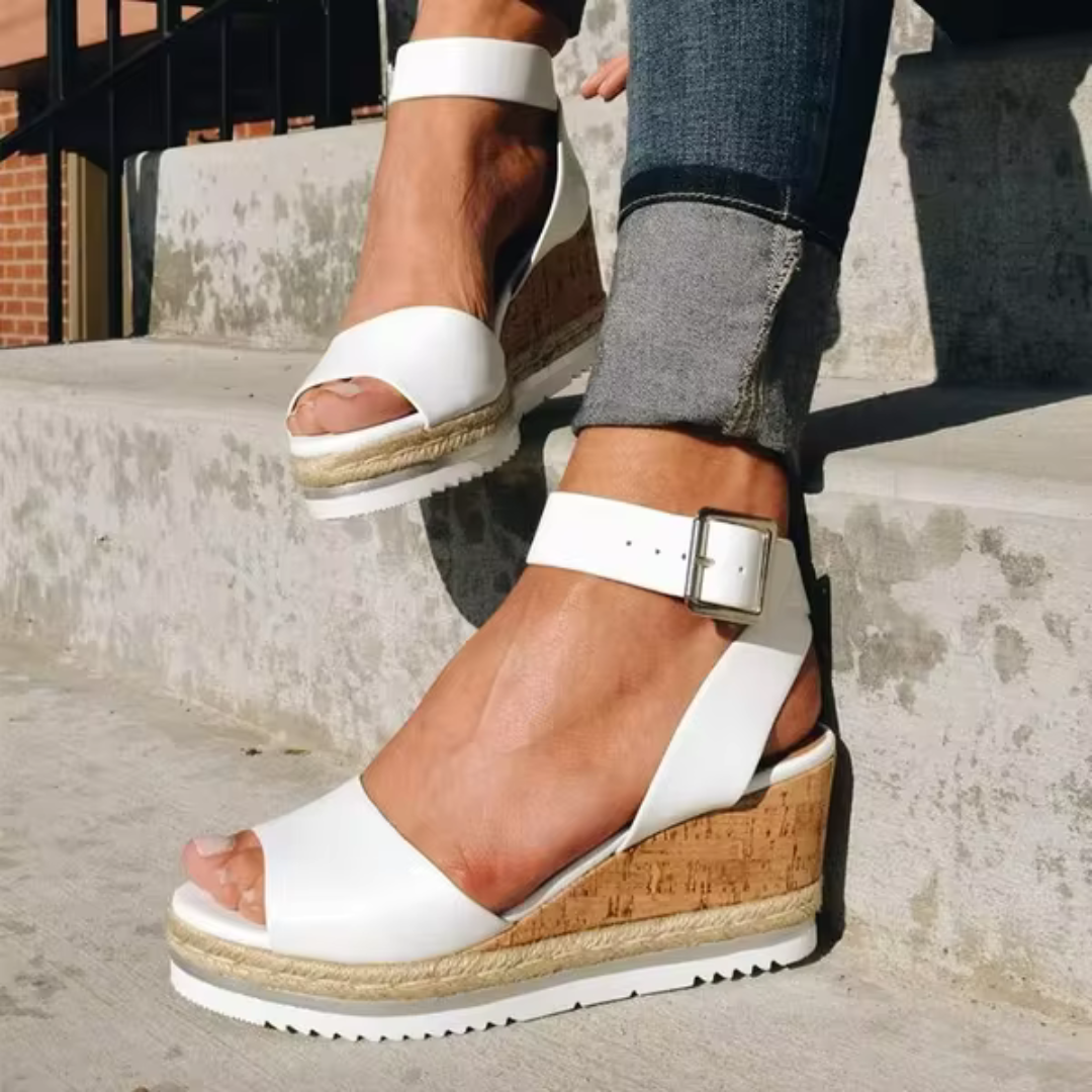 Cassandra - Sandali con zeppa
