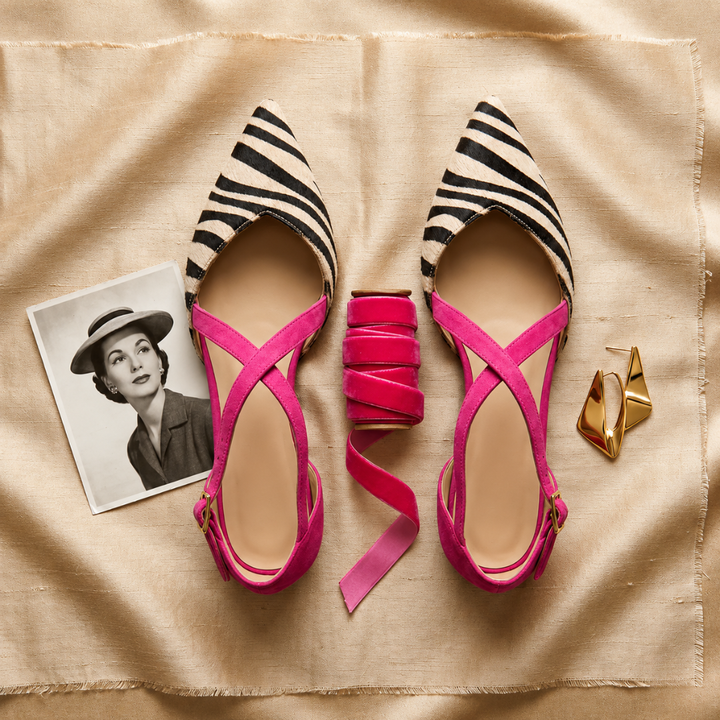 Fern - Ballerine con cinturini