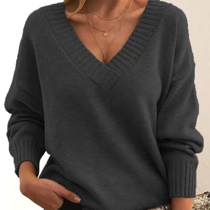 Sofia | Maglia Morbida con Scollo a V