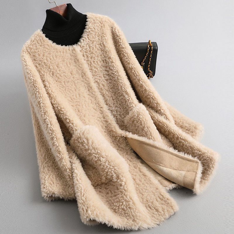Tahliaa | Cappotto Teddy Caldo e Morbido con Tasche