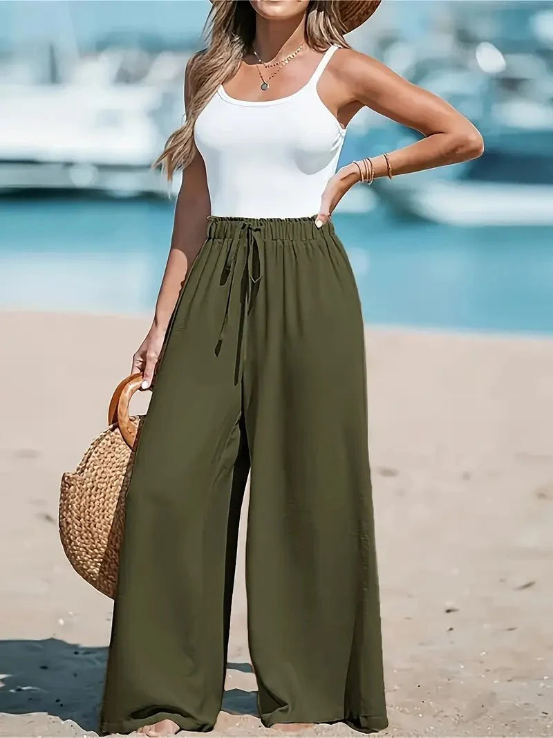 Liv | Pantaloni eleganti a vita alta