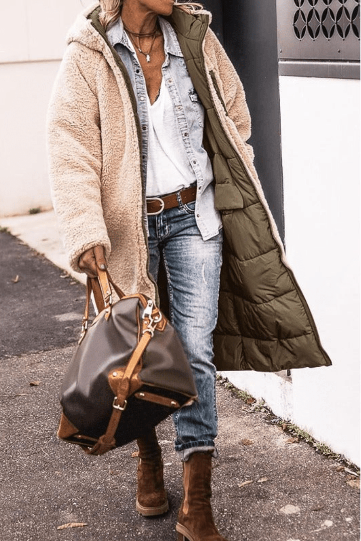 Sophia | Cappotto Elegante e Reversibile