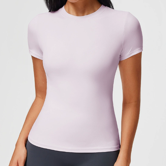 Women's Fitted Crew Neck T-Shirt
