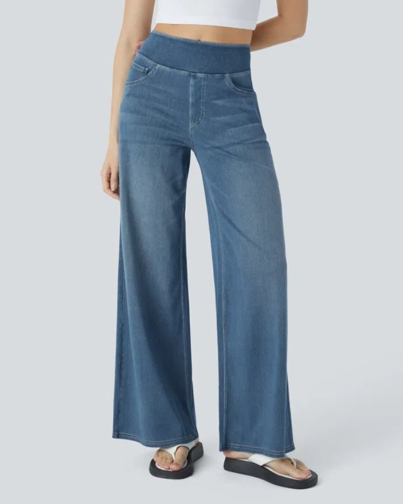 Ainsley | Jeans a gamba larga confortevoli
