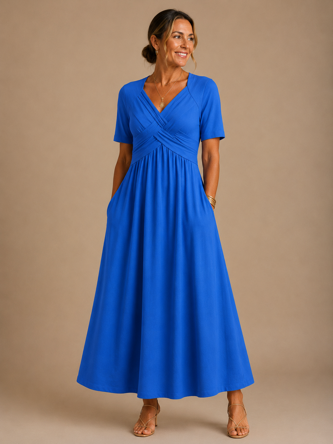 Angeli |  Elegant Midi Dress