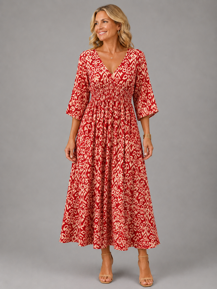 Althea | Abito Midi Bohemian Flow