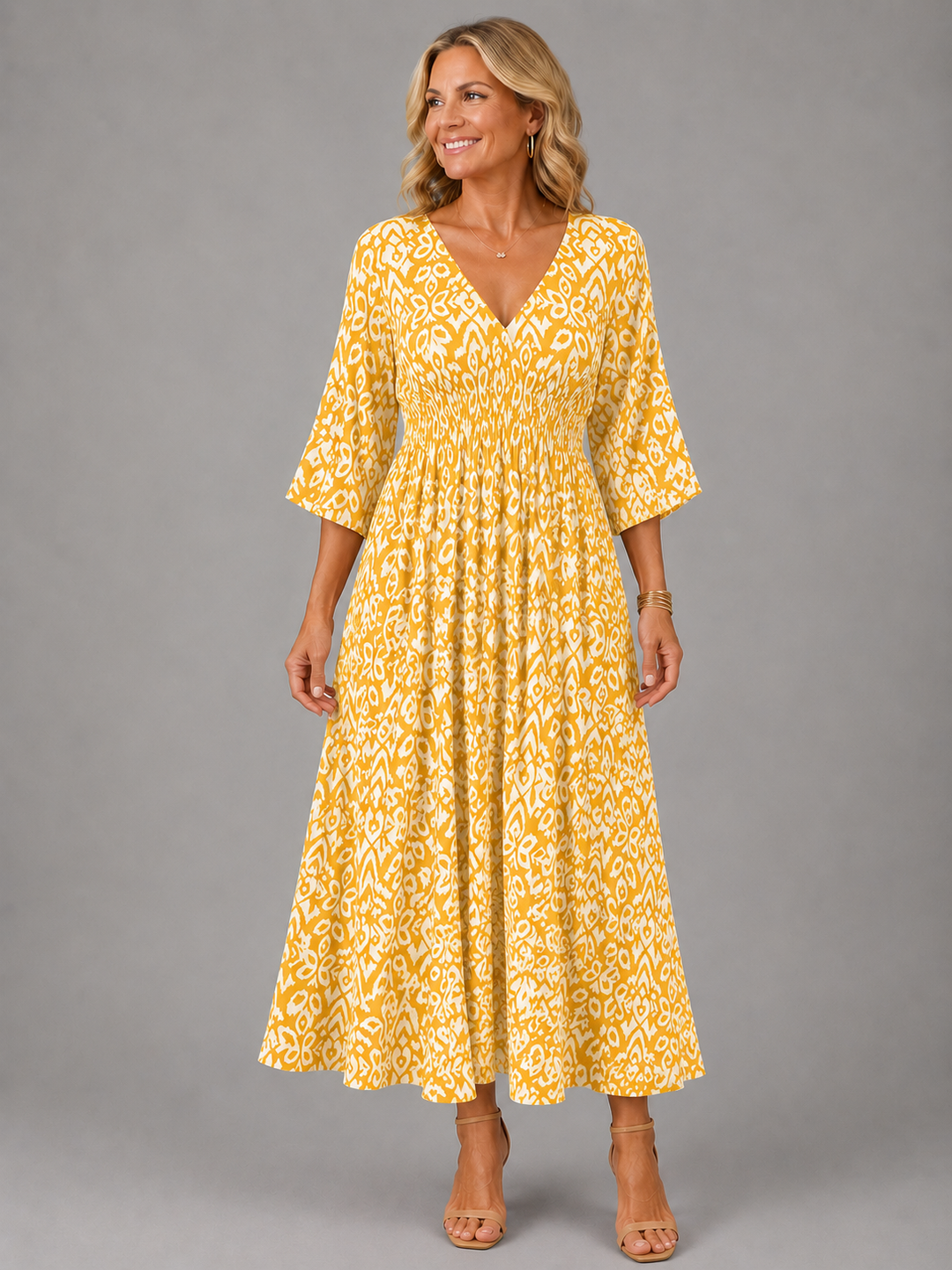 Althea | Abito Midi Bohemian Flow
