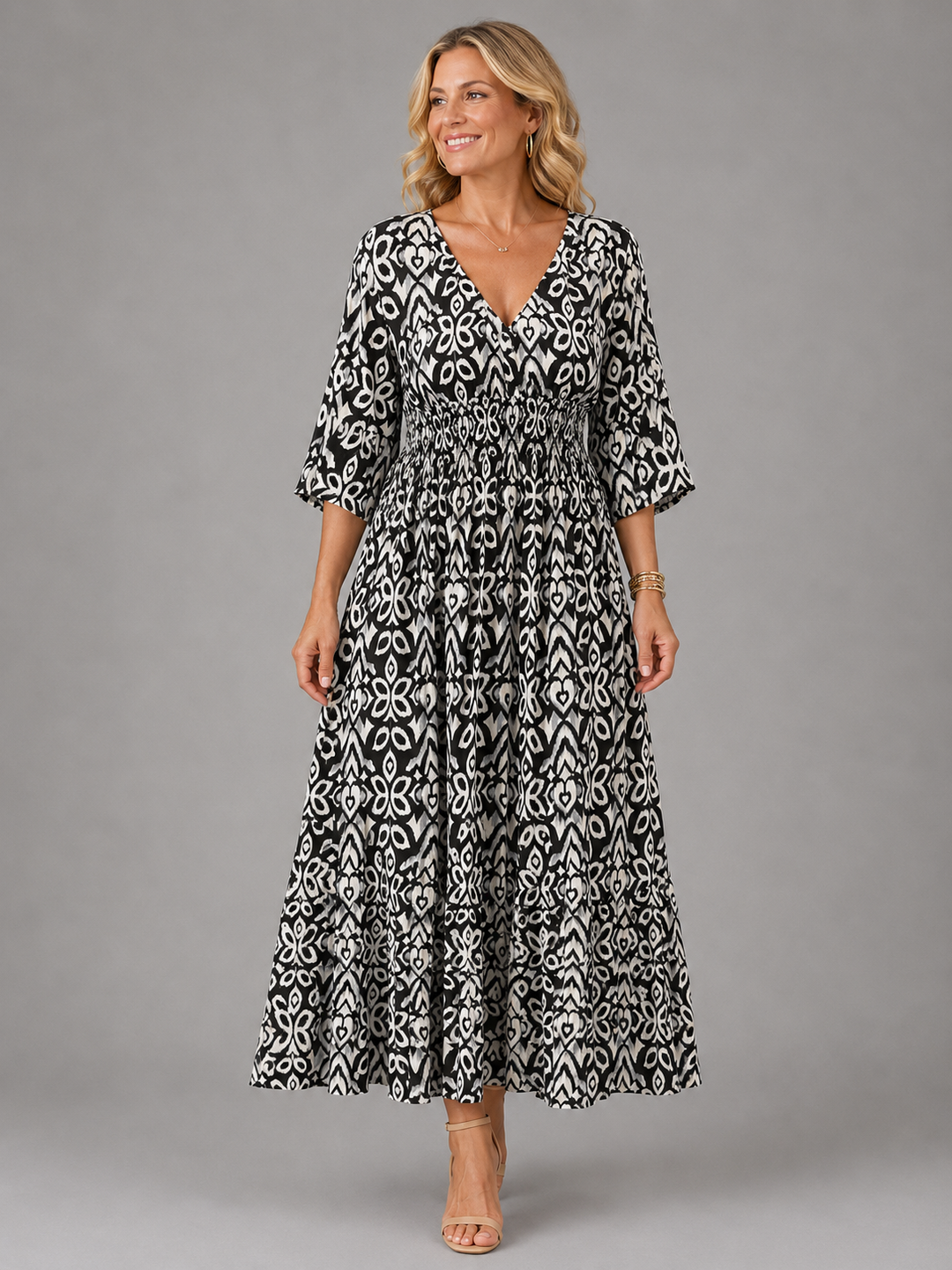 Althea | Abito Midi Bohemian Flow