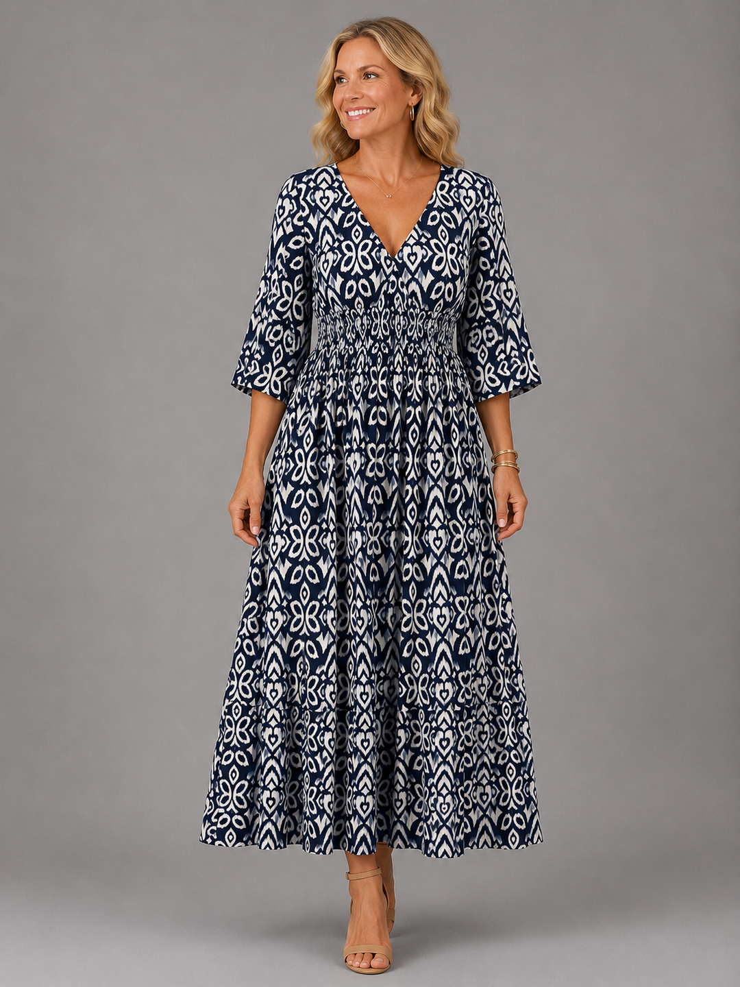 Althea | Abito Midi Bohemian Flow