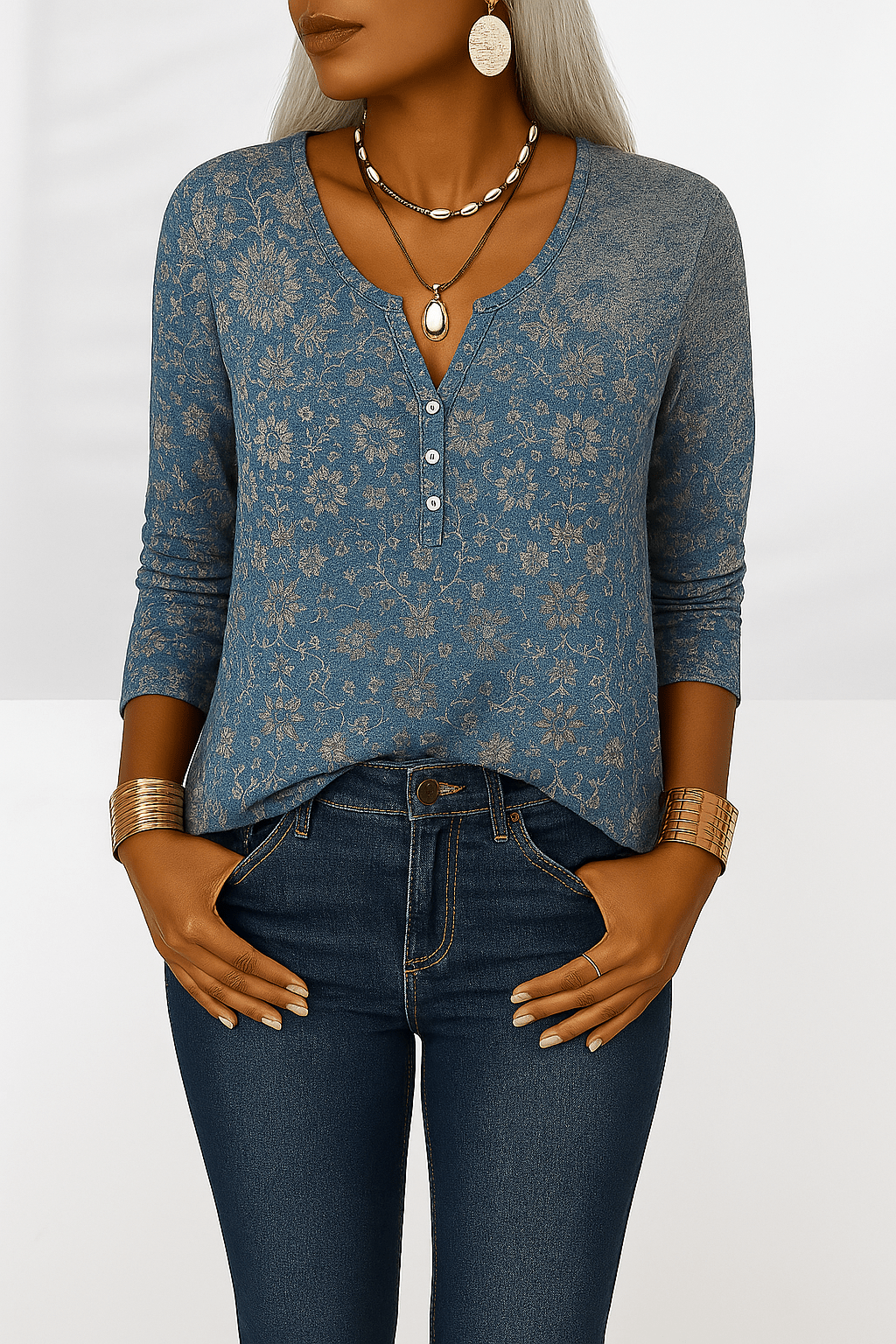 Alina | Blusa boho elegante