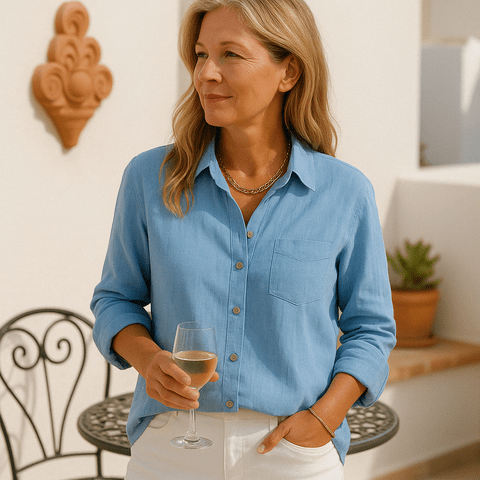 Eve | Blusa in lino premium