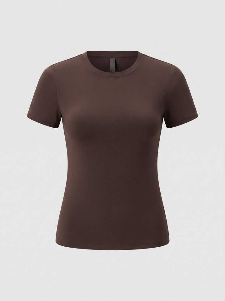 Women's Fitted Crew Neck T-Shirt