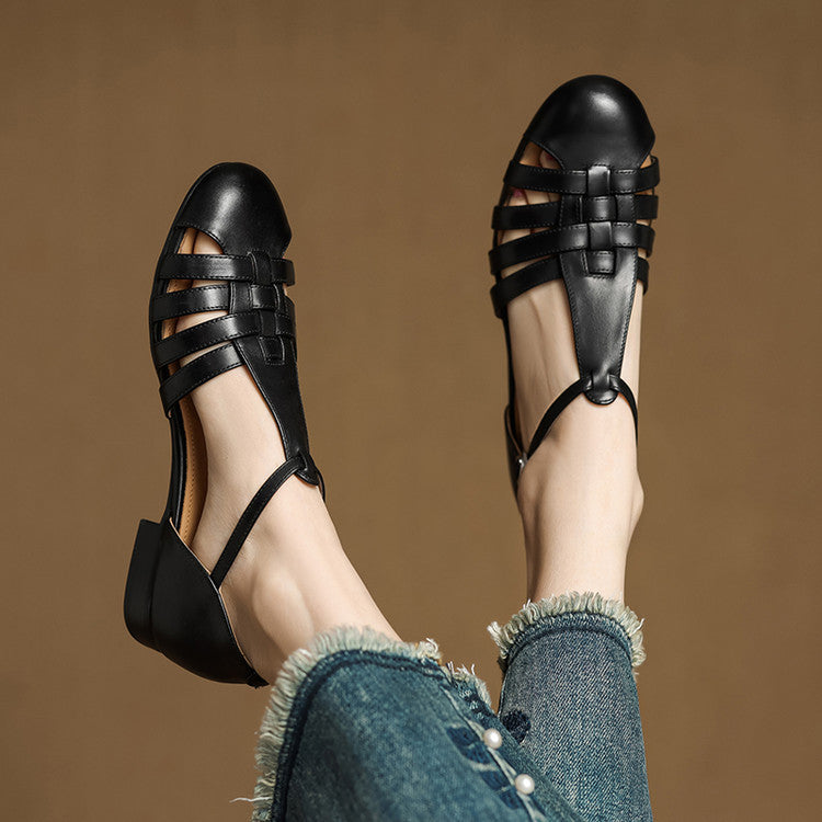 Solene - Ballerine ortopediche in pelle