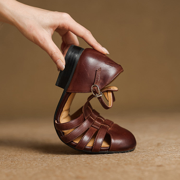 Solene - Ballerine ortopediche in pelle
