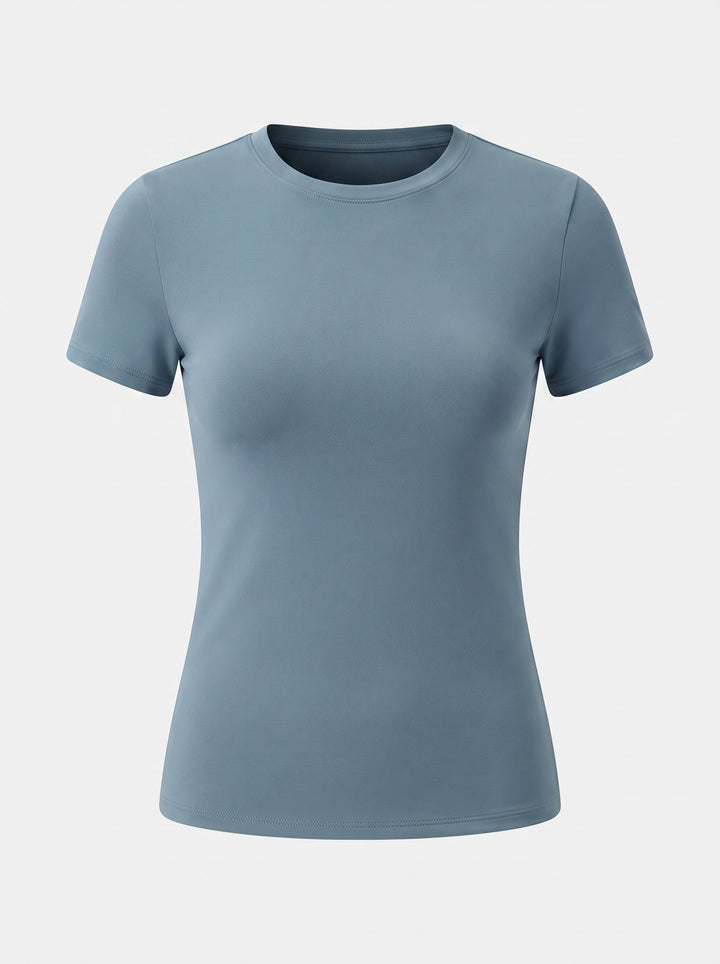 Women's Fitted Crew Neck T-Shirt