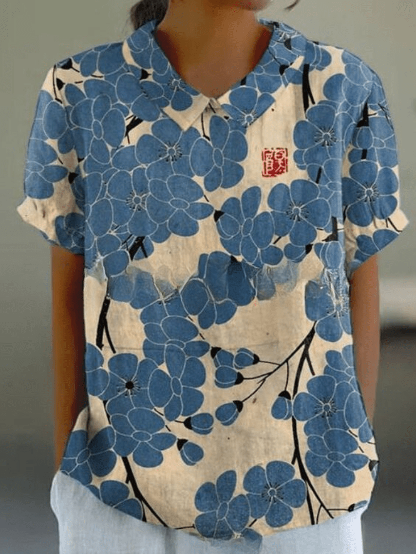 Sofia | Camicia floreale elegante