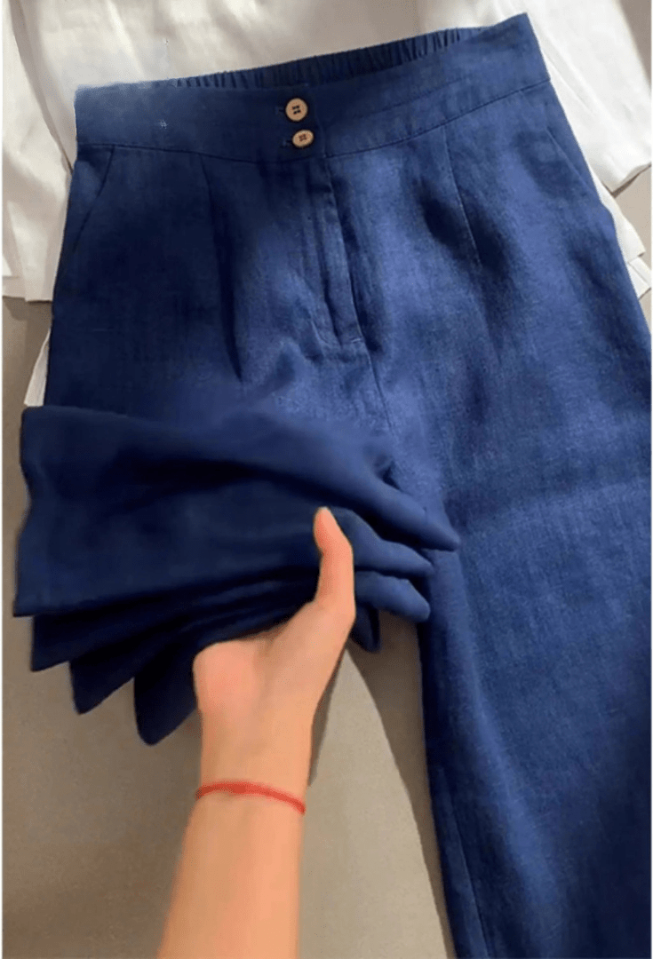 Maia | Pantaloni heritage in lino