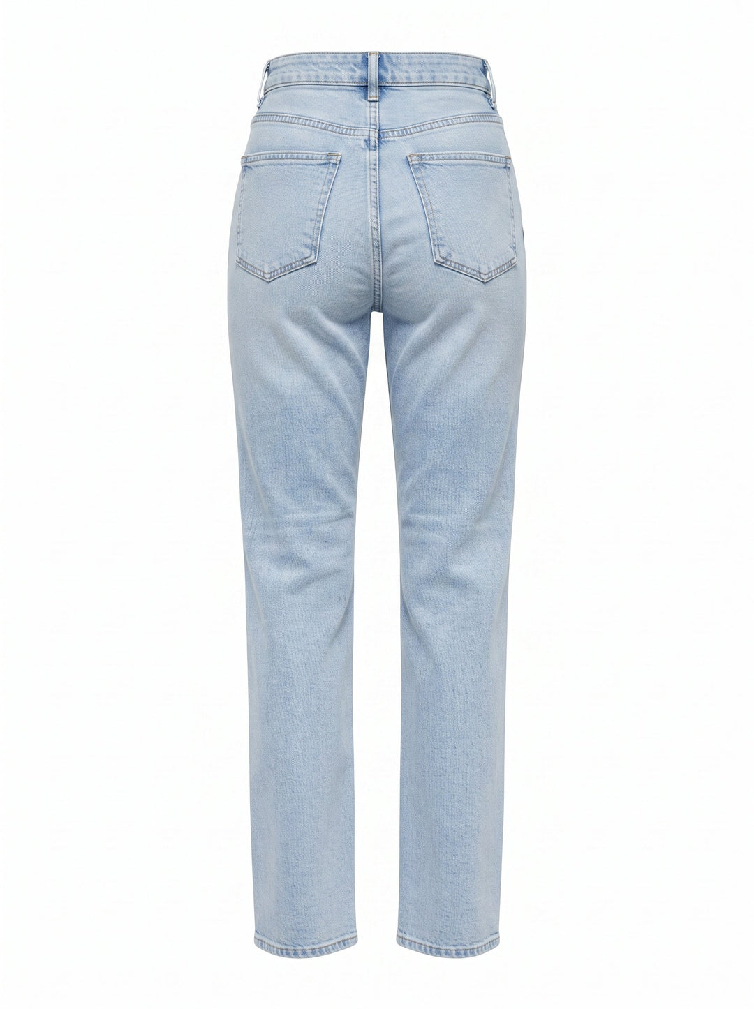Jeans dritti a vita alta da donna
