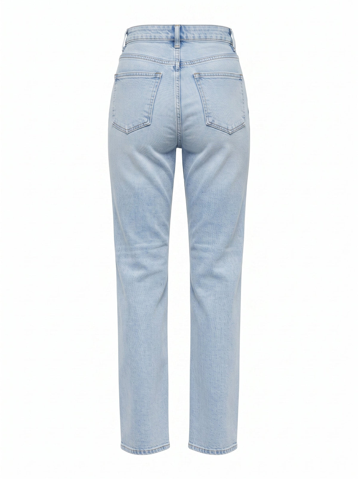 Jeans dritti a vita alta da donna