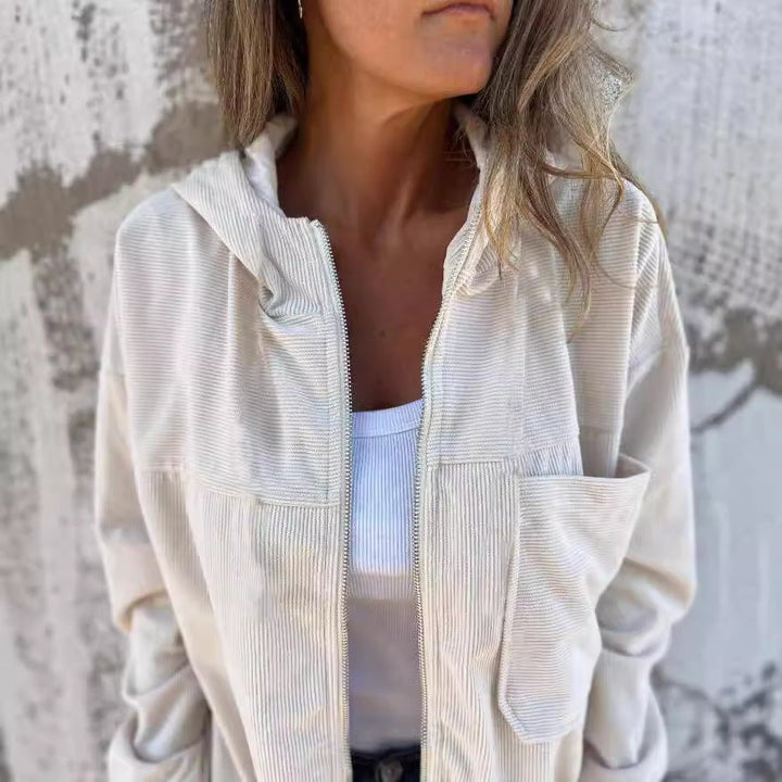 Clémence | Giacca in velluto confortevole