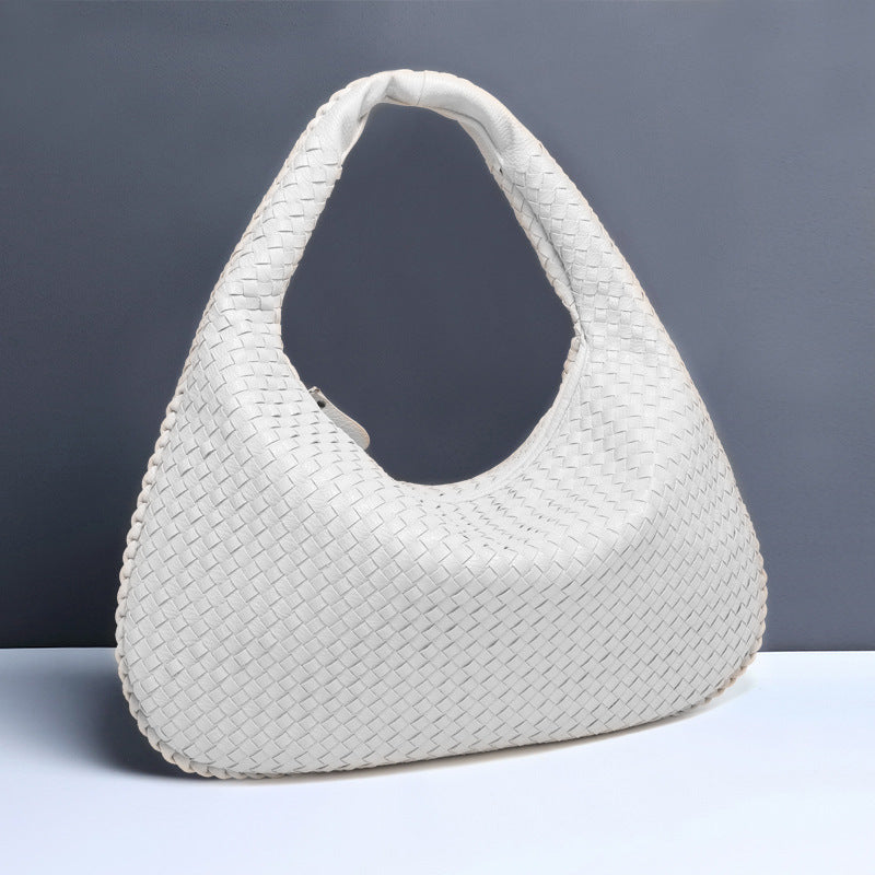 Woven Hobo Shoulder Bag
